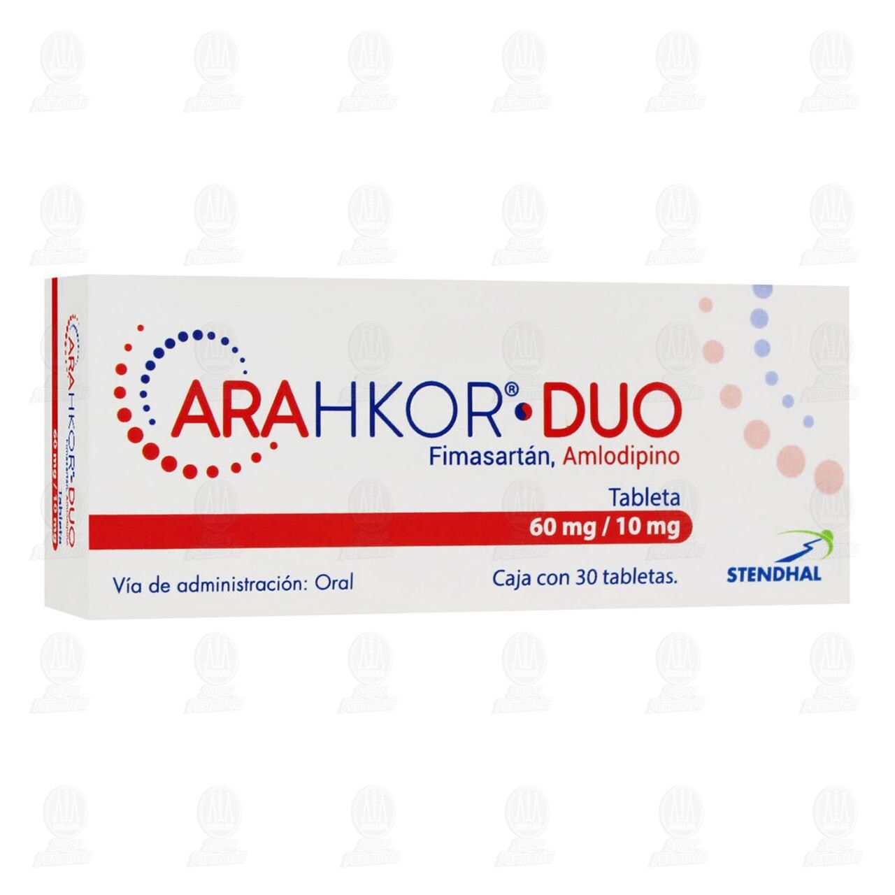Arahkor Duo 60mg/10mg, 30 Tabletas. image number 0