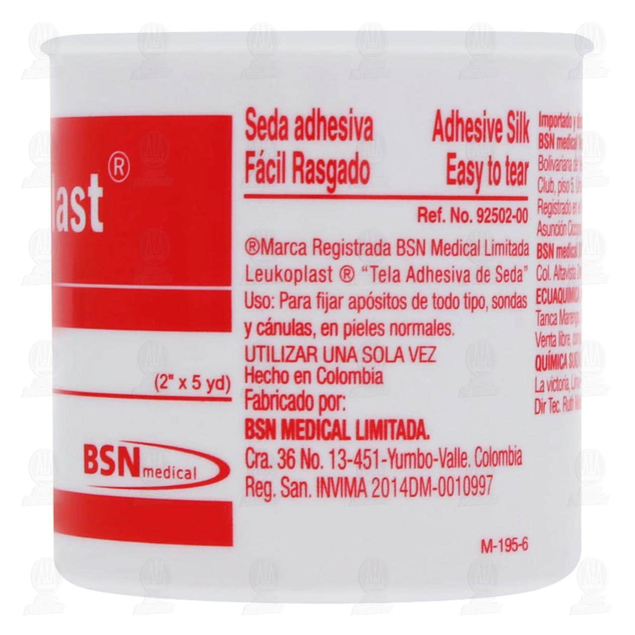 Cinta Adhesiva Leukoplast 5cm x 4.57m, 1 pz. image number 3