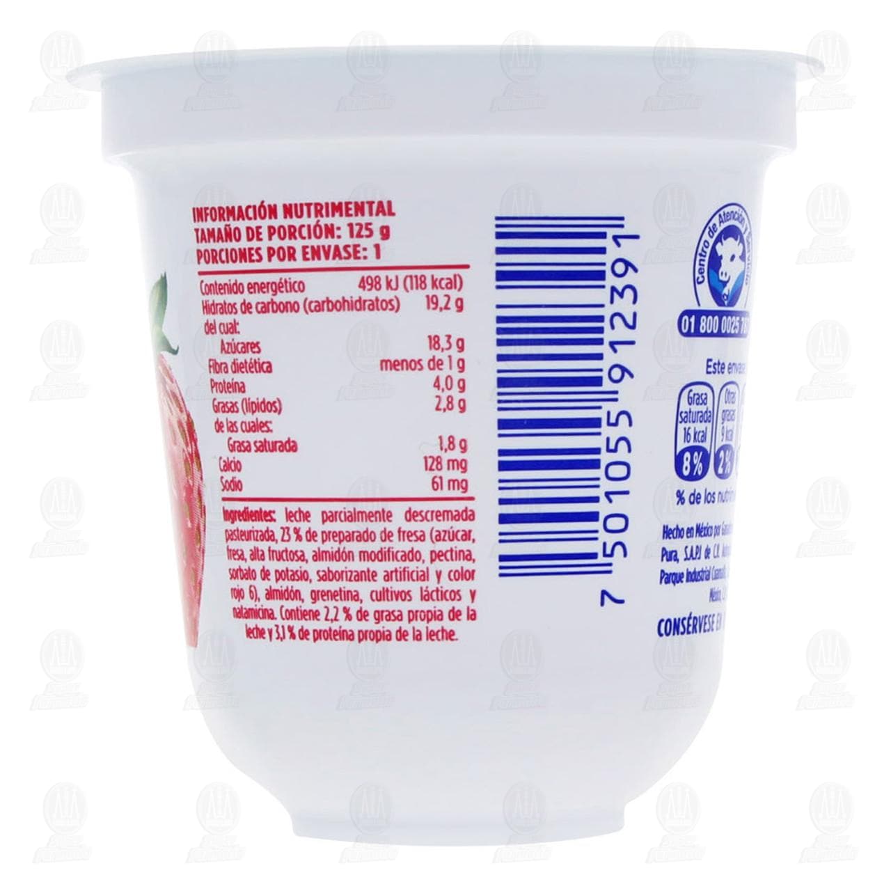 Yoghurt Alpura con Fresa, 125 gr. image number 2