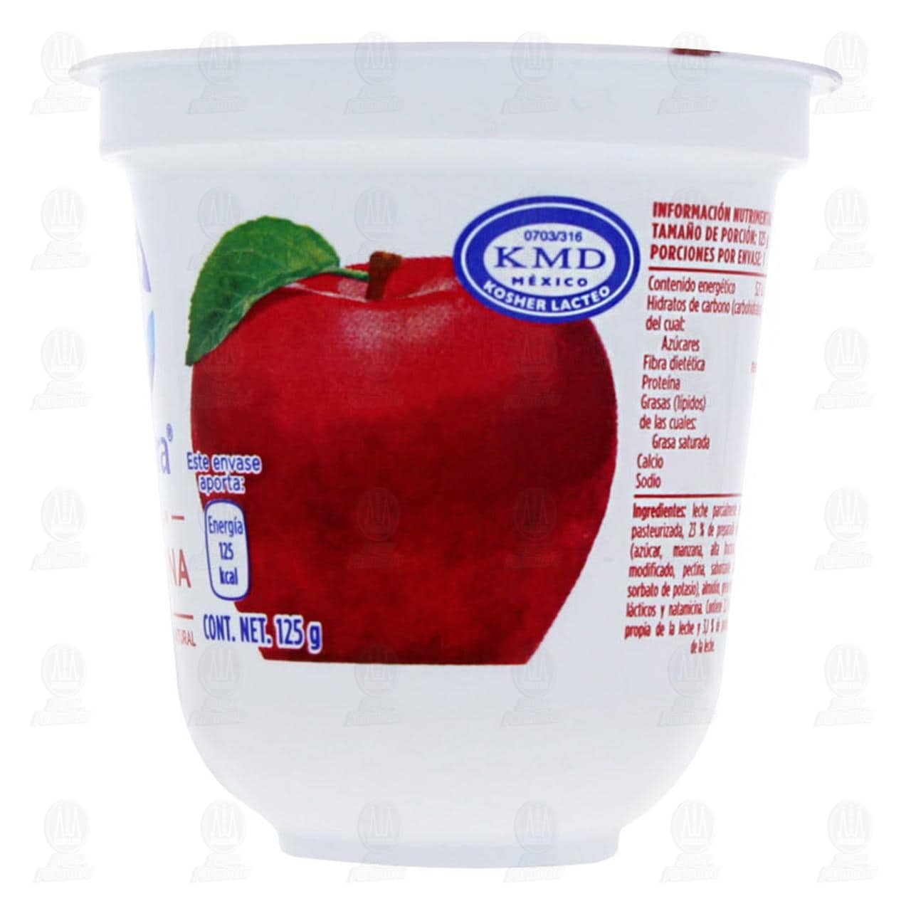 Yoghurt Alpura con Manzana, 125 gr. image number 3