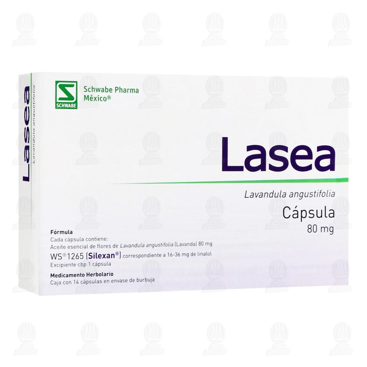 Lasea 80 mg, 14 C&aacute;psulas. image number 0
