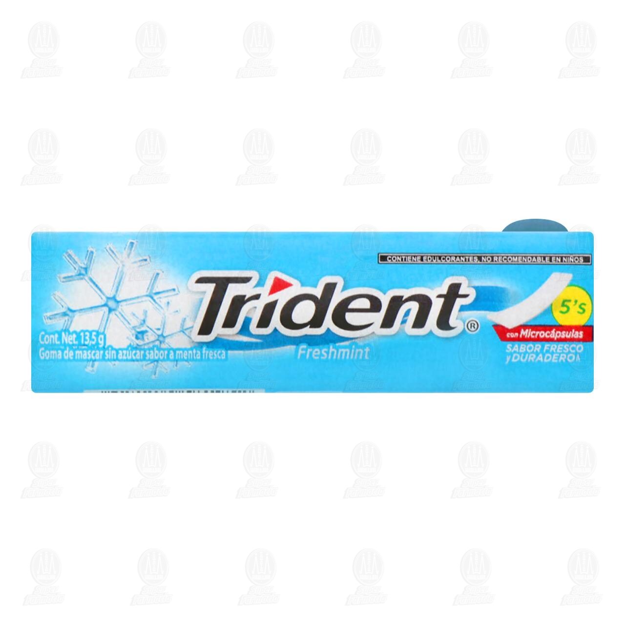 Goma de Mascar Trident Freshmint, 13.5 gr.