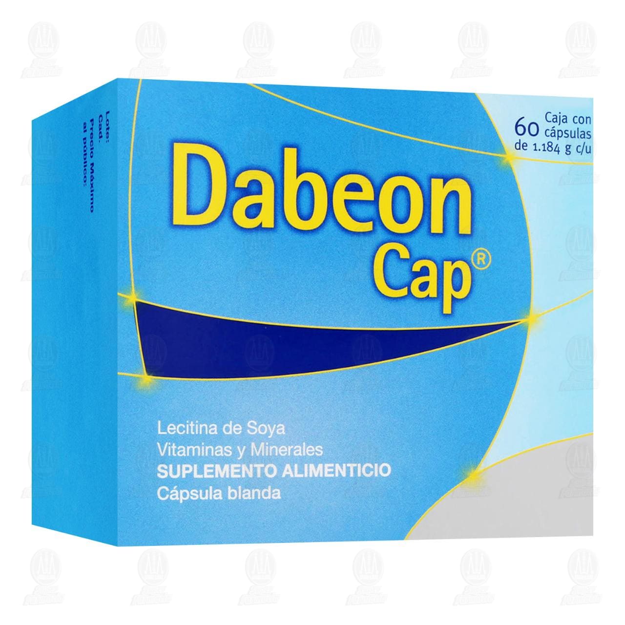 Dabeon Cap Suplemento Alimenticio, 60 C&aacute;psulas. image number 0