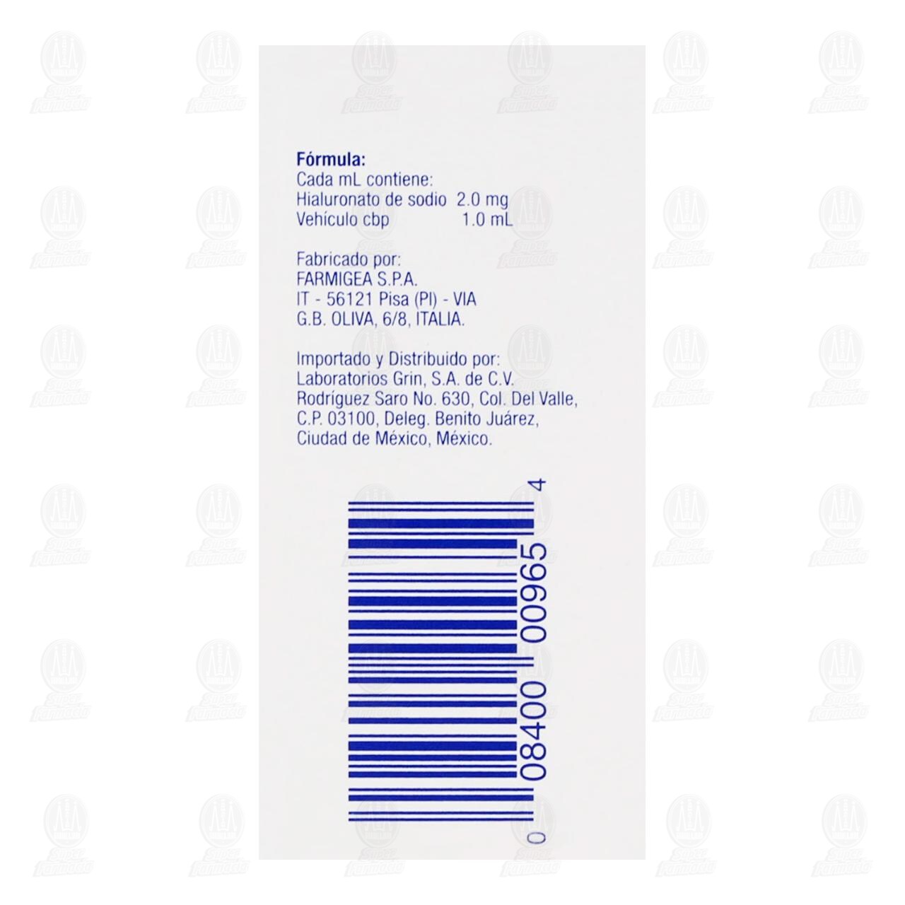 Zonaker Pf 0.2% Soluci&oacute;n, 10 ml. image number 4
