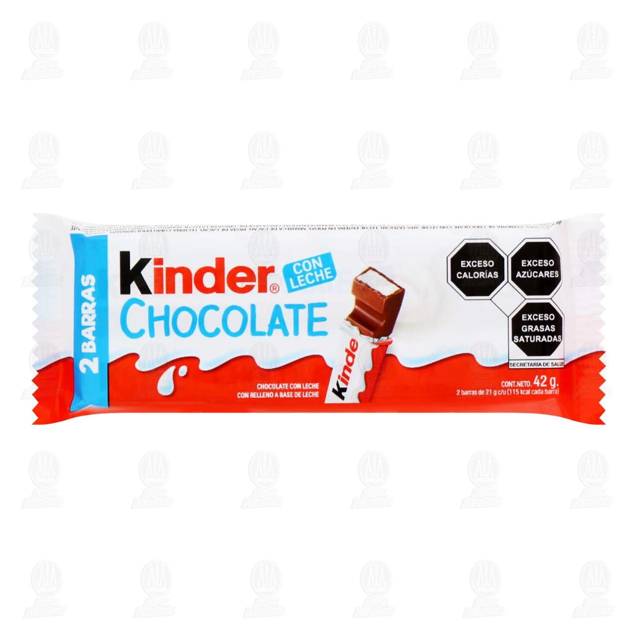 Imagen para Chocolate Kinder con Leche, 42 gr.