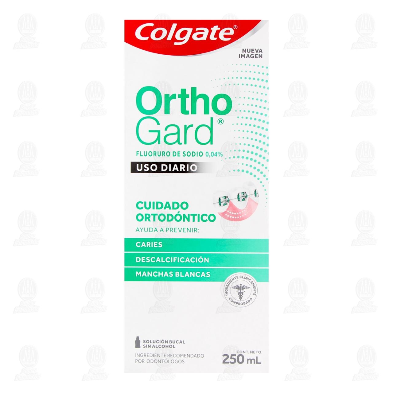Enjuague Bucal Colgate OrthoGard, 250 ml. image number 1