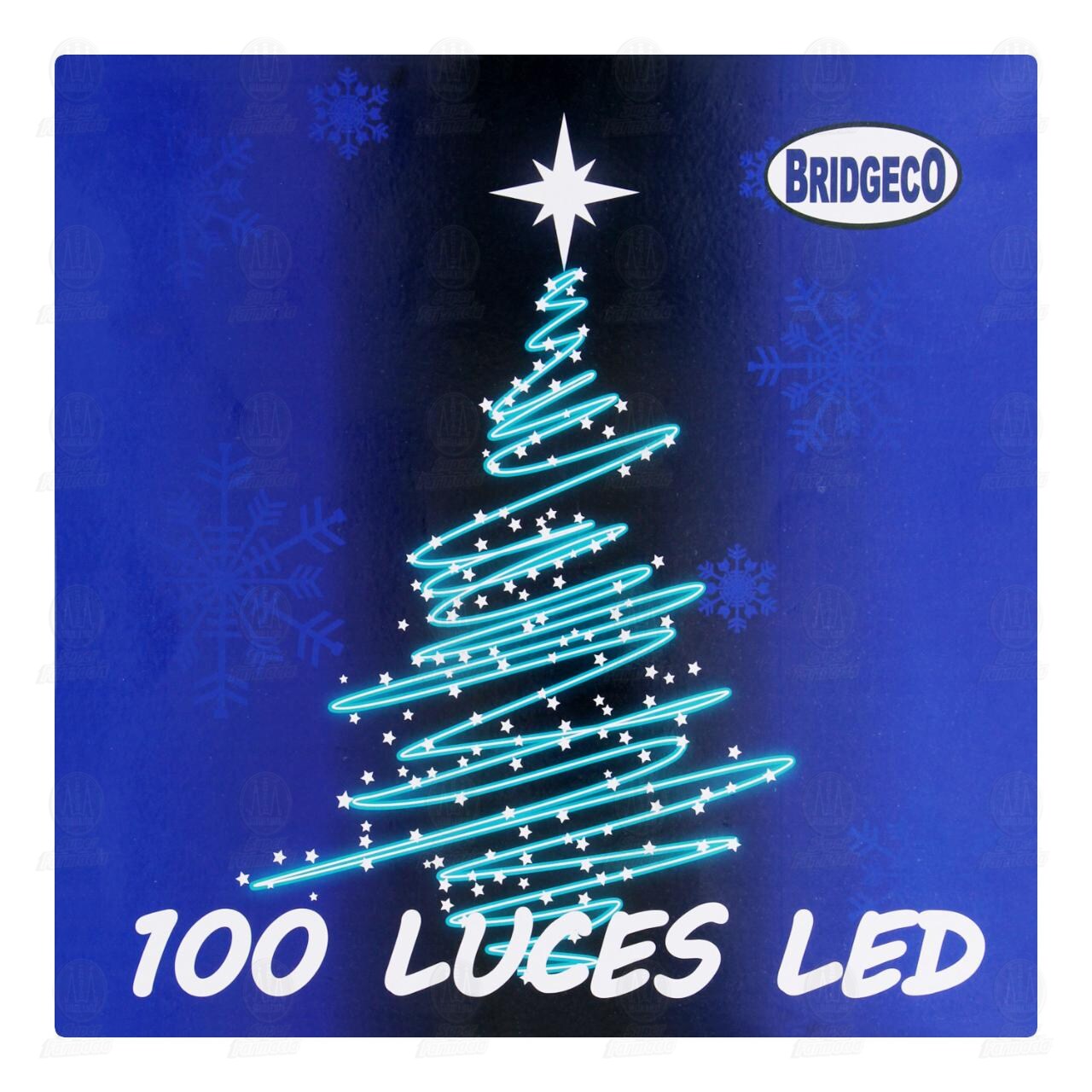 Serie de Luces Led Bridgeco Navideñas Multicolor, 1 pz.