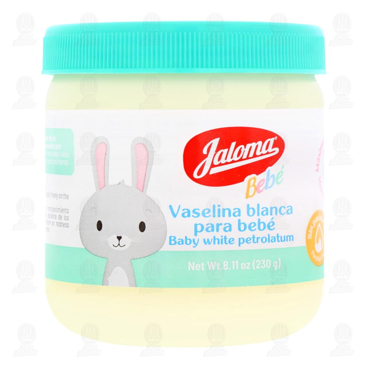 Vaselina Blanca Jaloma para Bebé, 230 gr.