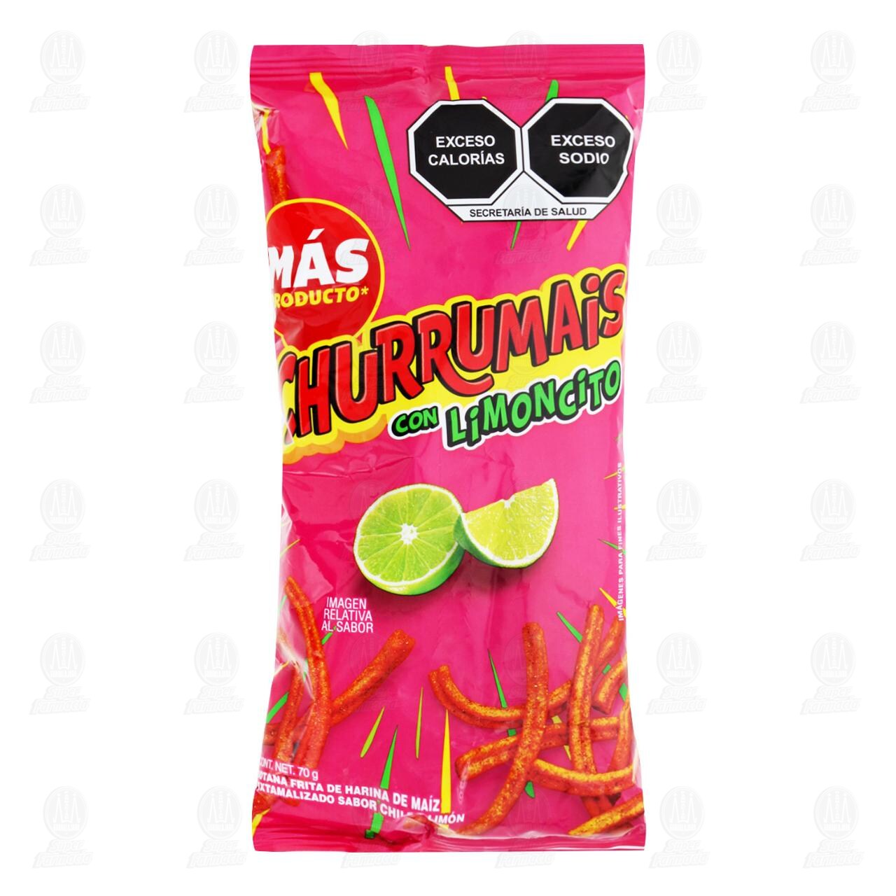 Botana Churrumais con Limoncito, 64 gr. image number 0