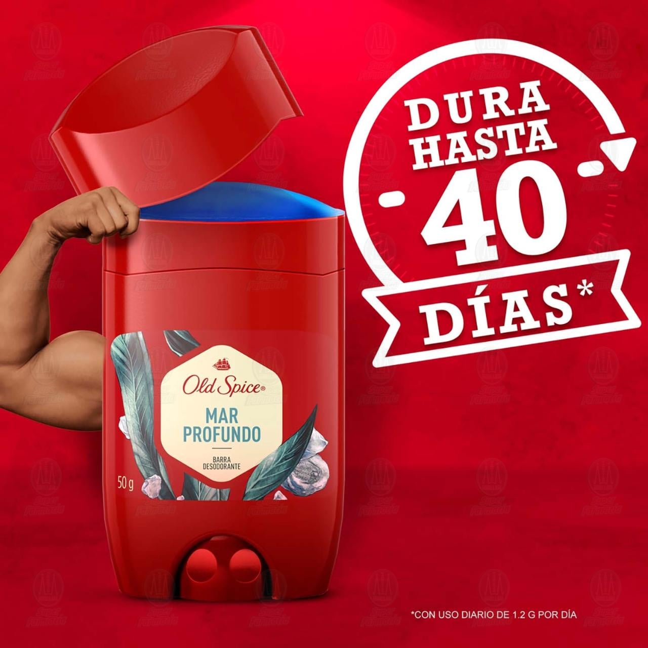 Desodorante Old Spice Mar Profundo en Barra para Hombre, 50 gr. image number 4