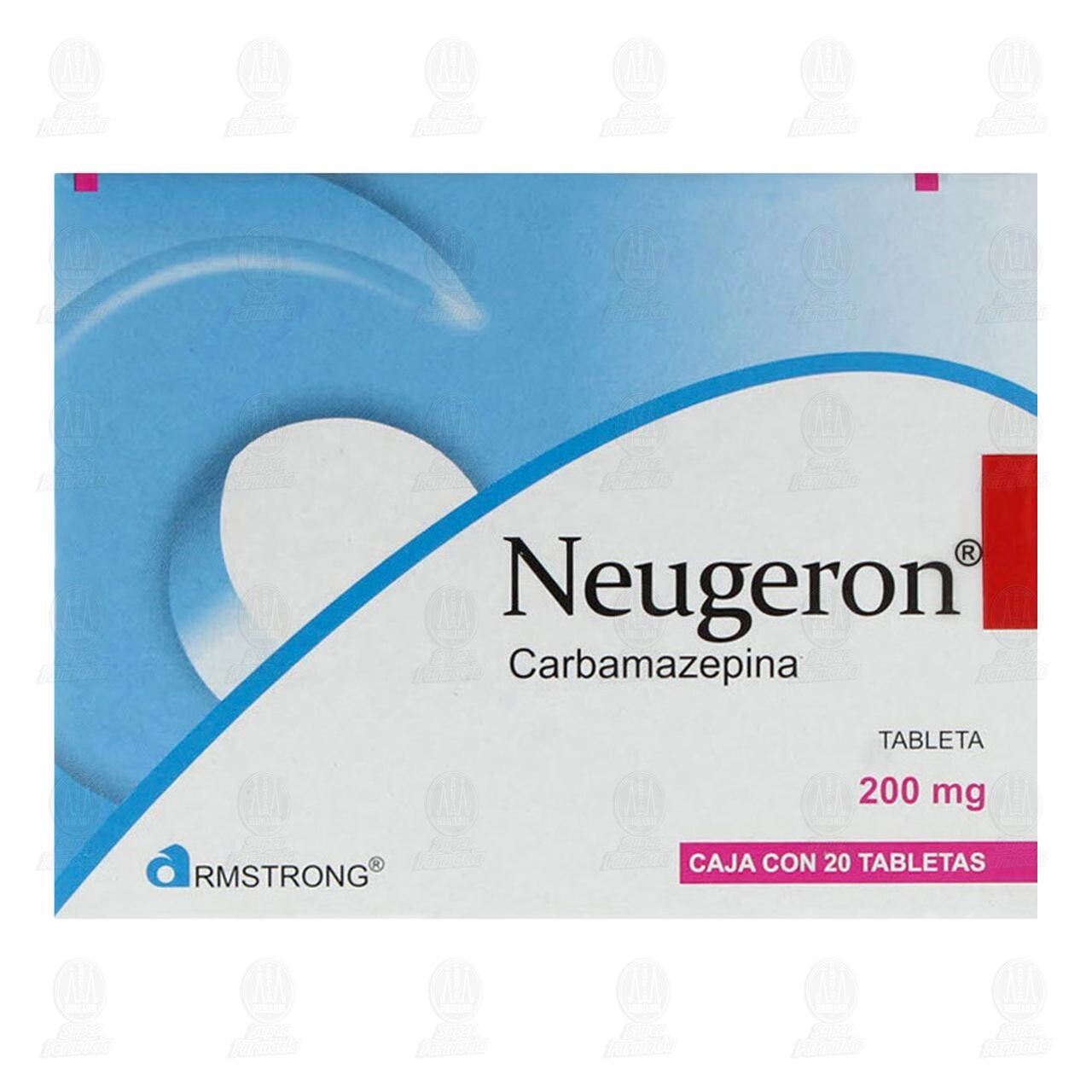 Neugeron 200 mg, 20 Tabletas. image number 1