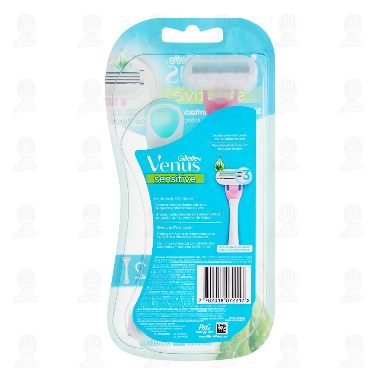 M&aacute;quina para Afeitar Gillette Venus Sensitive, 2 pzas. image number 1