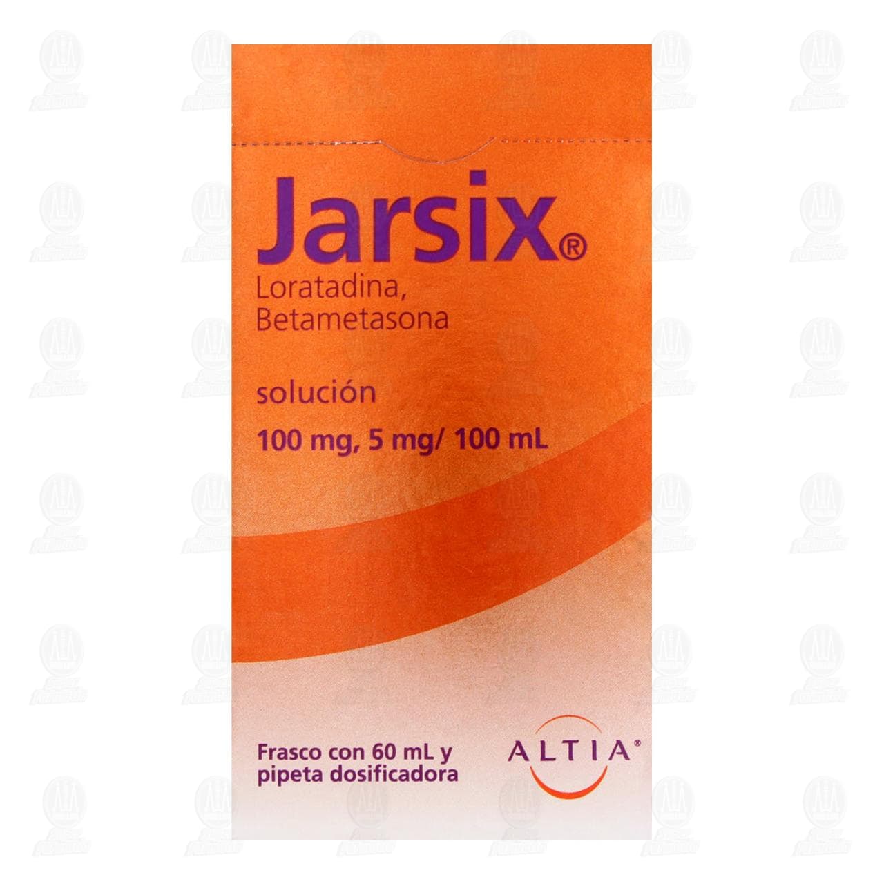 Jarsix Solución 100mg/5mg/100ml, 60 ml. image number 1