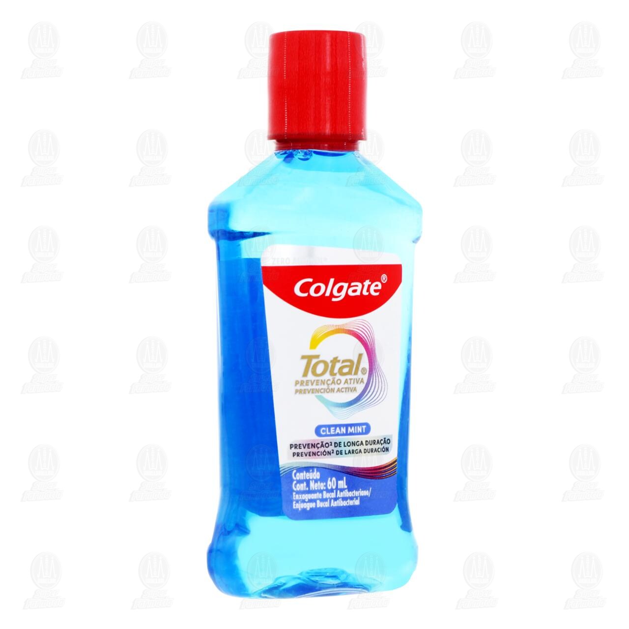 Enjuague Bucal Colgate Total Clean Mint, 60 ml. image number 0