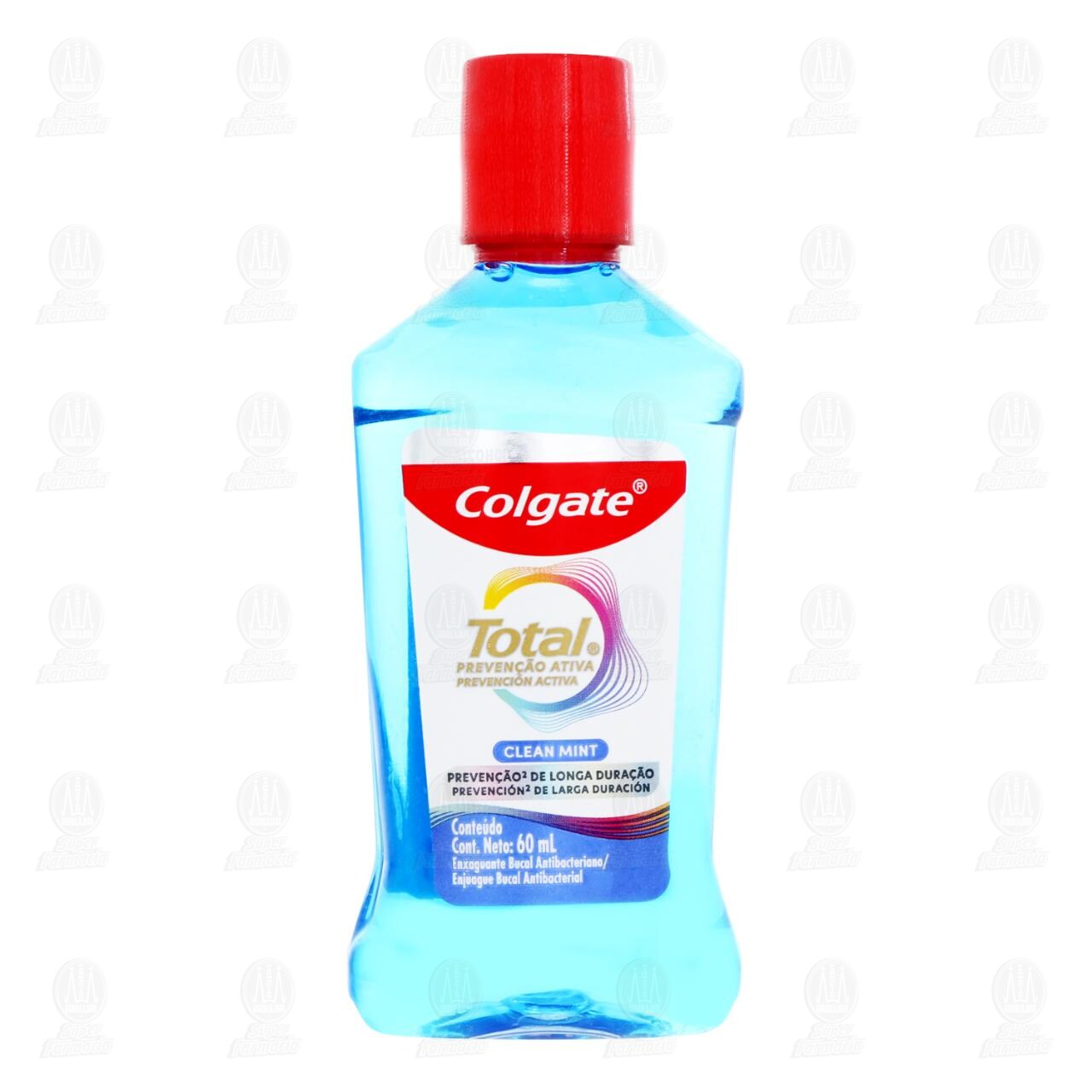 Enjuague Bucal Colgate Total Clean Mint, 60 ml. image number 1