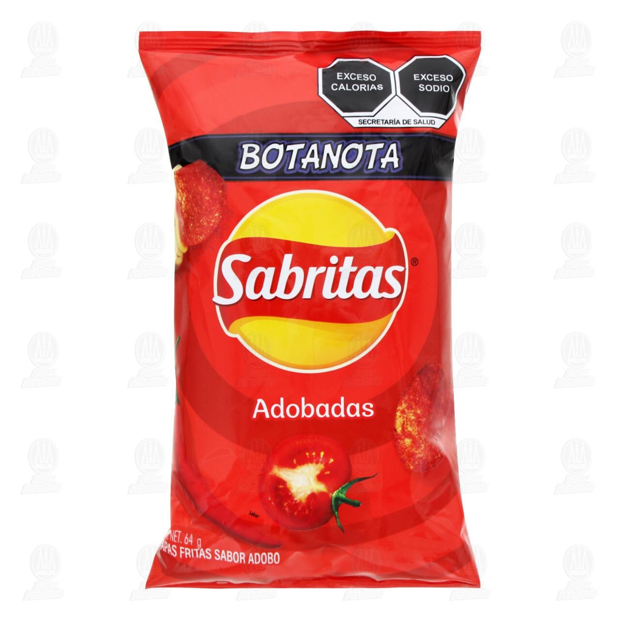 Papas Sabritas Adobadas, 64 gr. image number 0