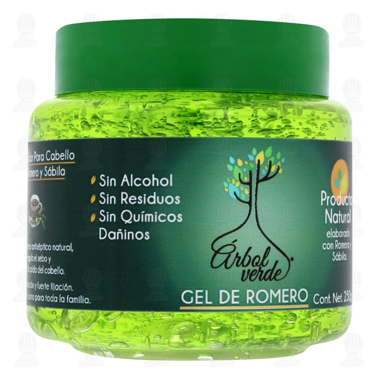 Imagen para Gel para Cabello Árbol Verde de Romero, 250 gr.
