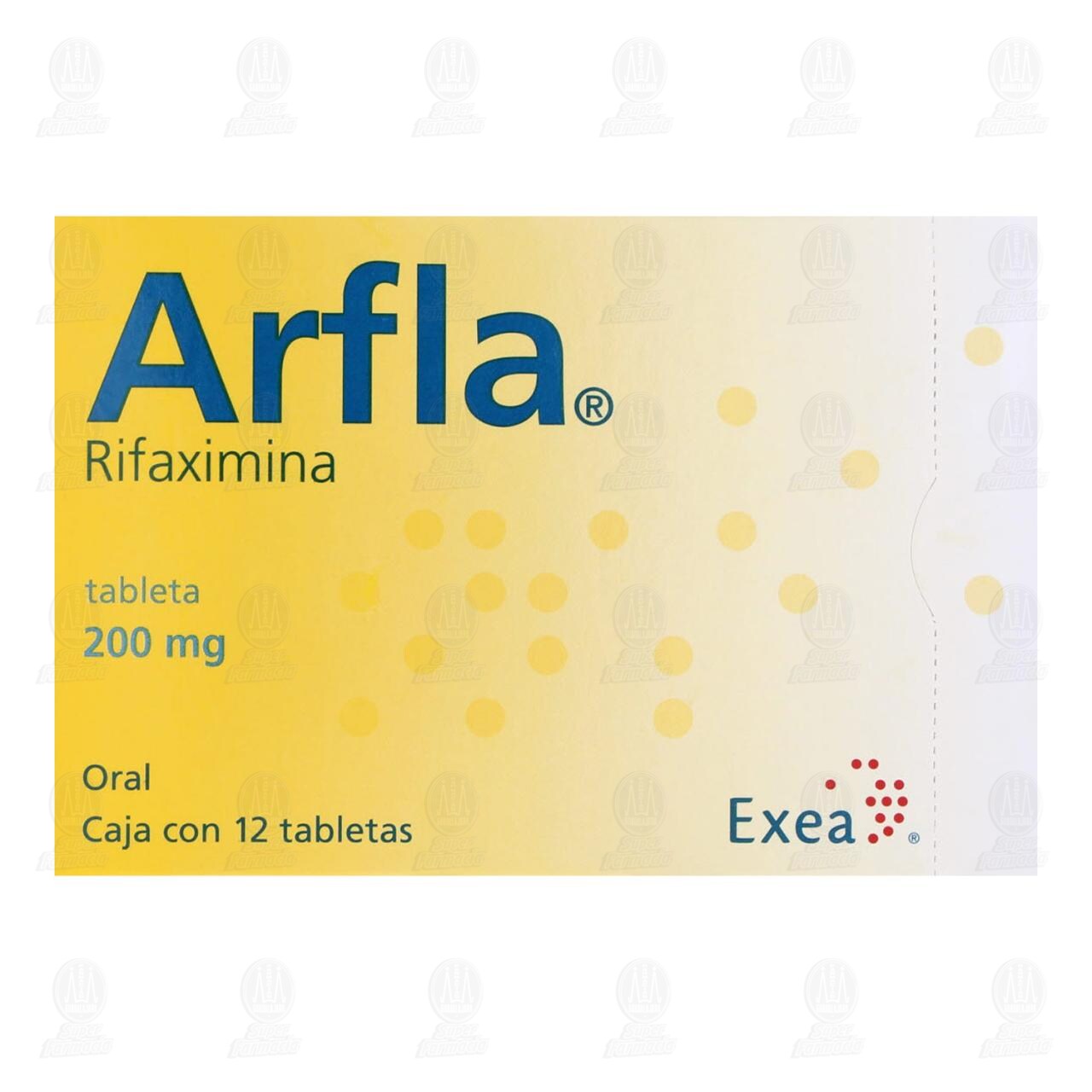 Arfla 200 mg, 12 Tabletas. image number 1