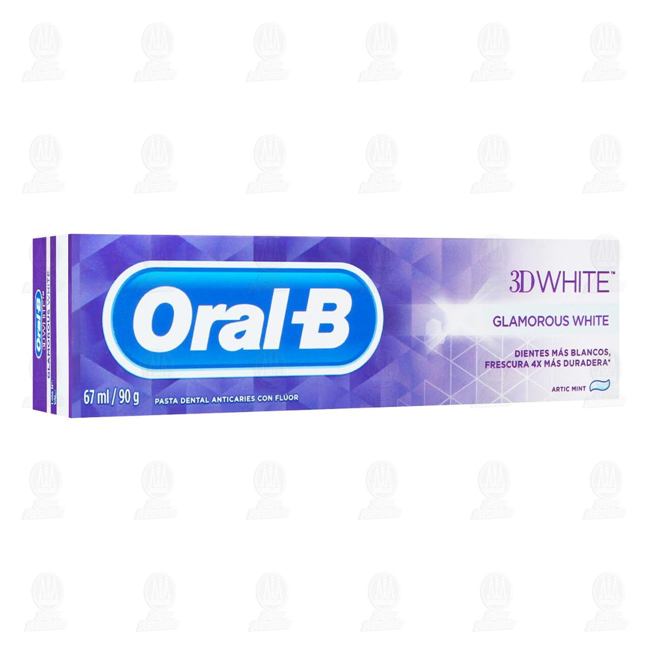 Pasta Dental Oral-B 3D White Blanqueador Avanzado, 67 ml. image number 0