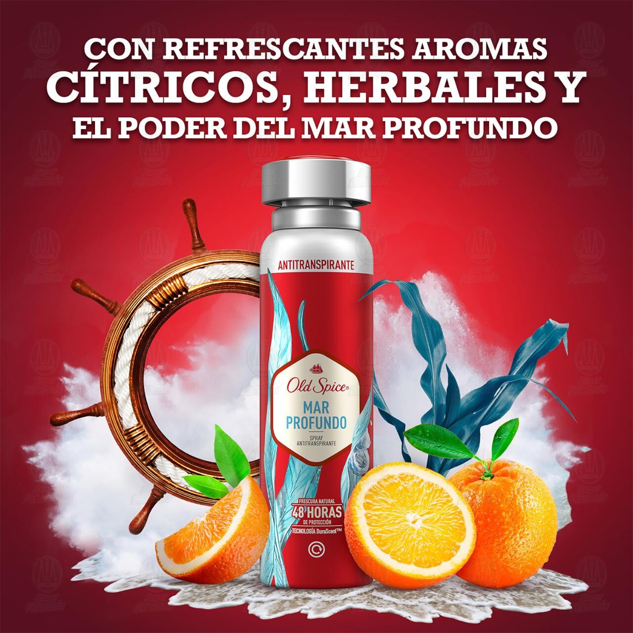 Antitranspirante Old Spice Mar Profundo en Aerosol para Hombre, 150 ml. image number 2