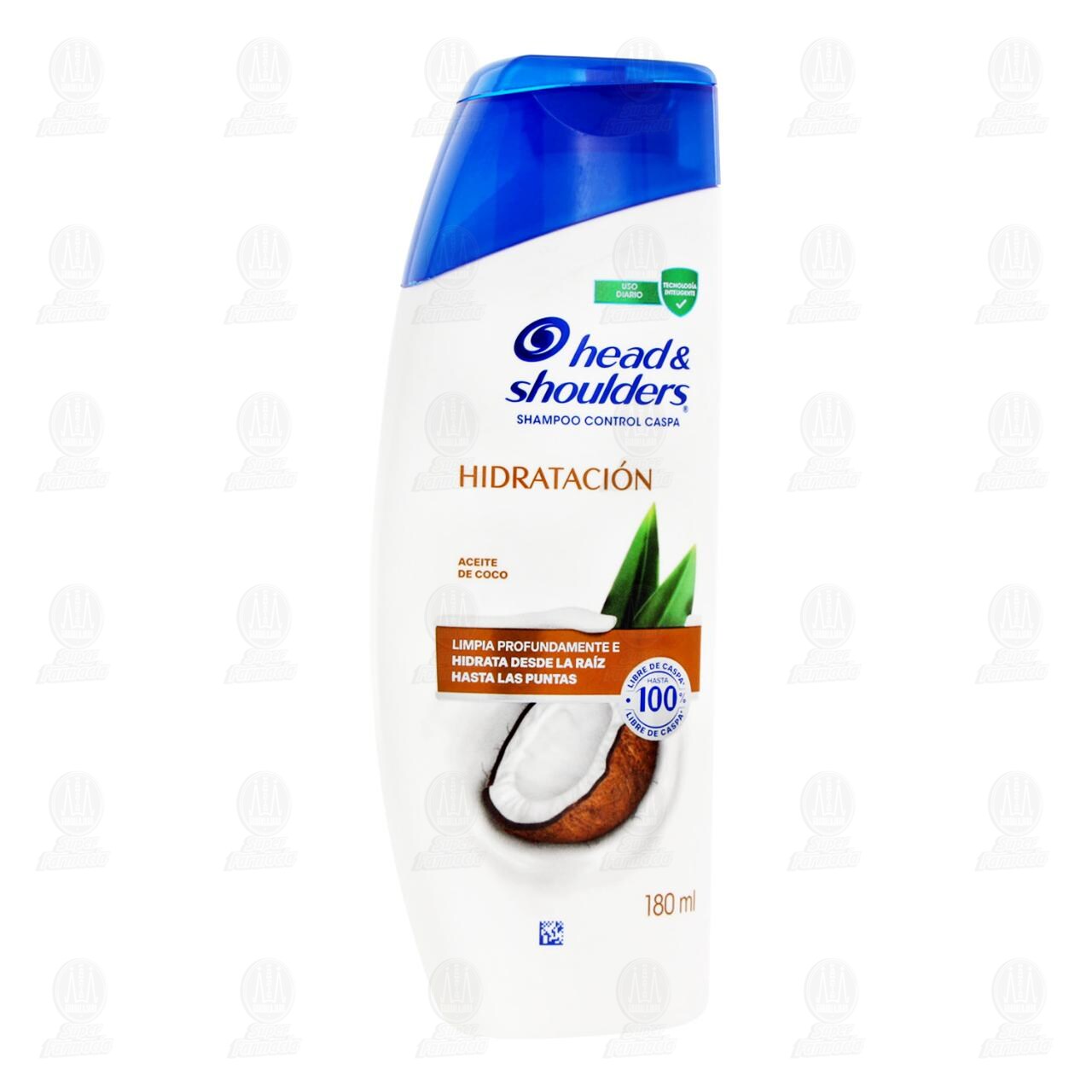 Shampoo Head & Shoulders Hidrataci&oacute;n, 180 ml.