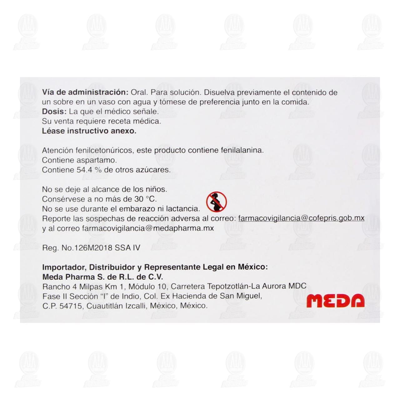 Mylreg 1.5 gr Polvo, 30 Sobres. image number 2