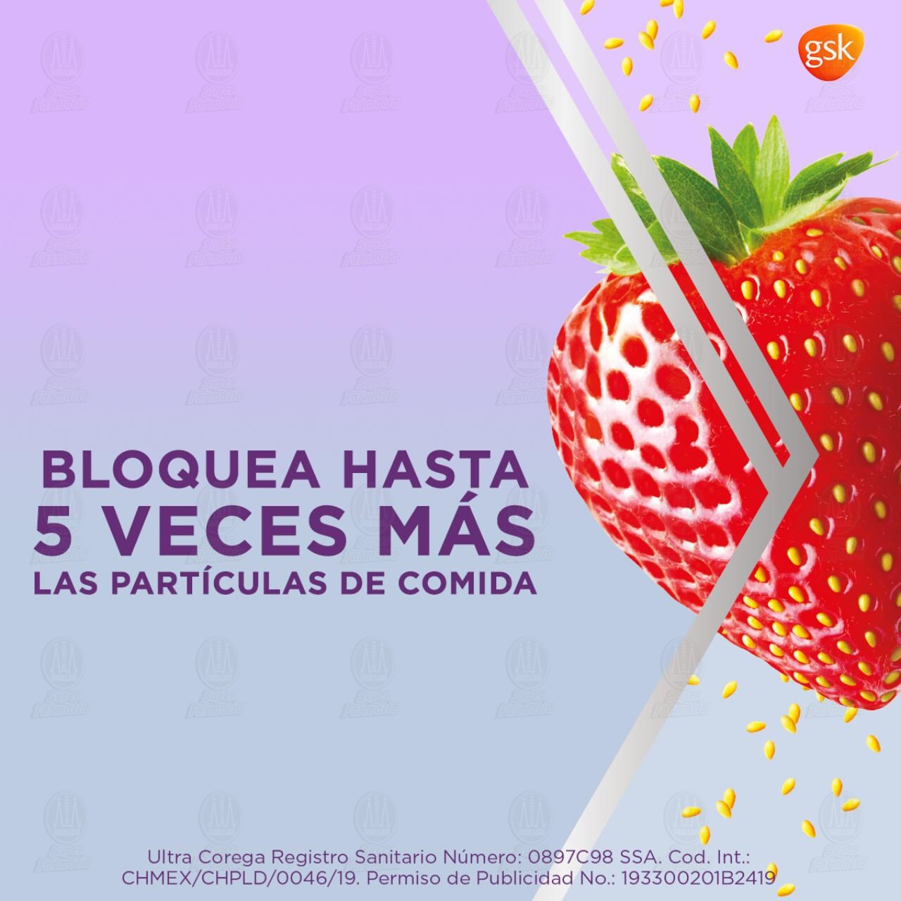 Crema Adhesiva Ultra Corega M&aacute;ximo Sellado para Pr&oacute;tesis Dentales Sin Sabor, 40 gr. image number 3