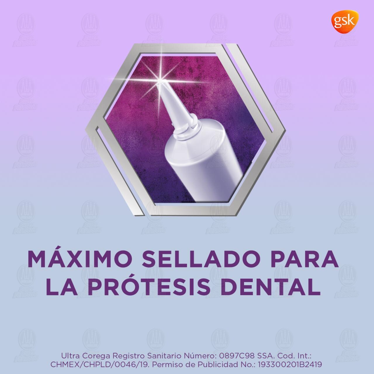 Crema Adhesiva Ultra Corega M&aacute;ximo Sellado para Pr&oacute;tesis Dentales Sin Sabor, 40 gr. image number 4