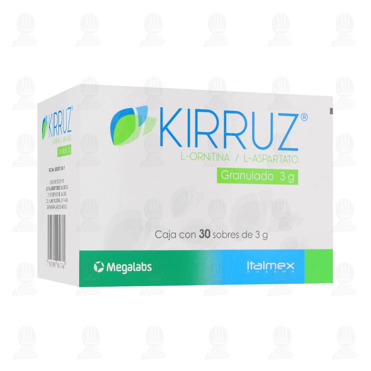 Kirruz 3 gr, 30 Sobres Granulados. de KIRRUZ | Farmacias Guadalajara