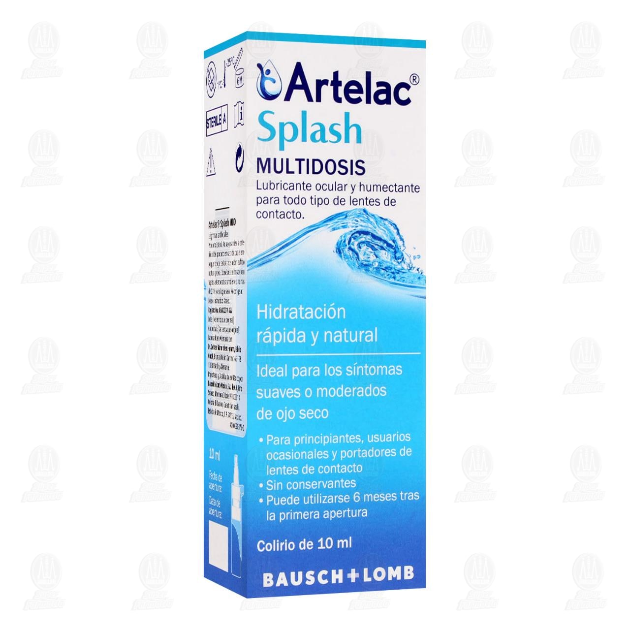 Artelac Splash Mutidosis, 10 ml. image number 0