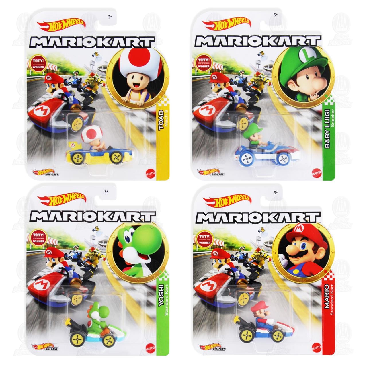 Vehículo de Juguete Mario Kart Hot Wheels Diferentes Modelos, 1 pz. image number 3