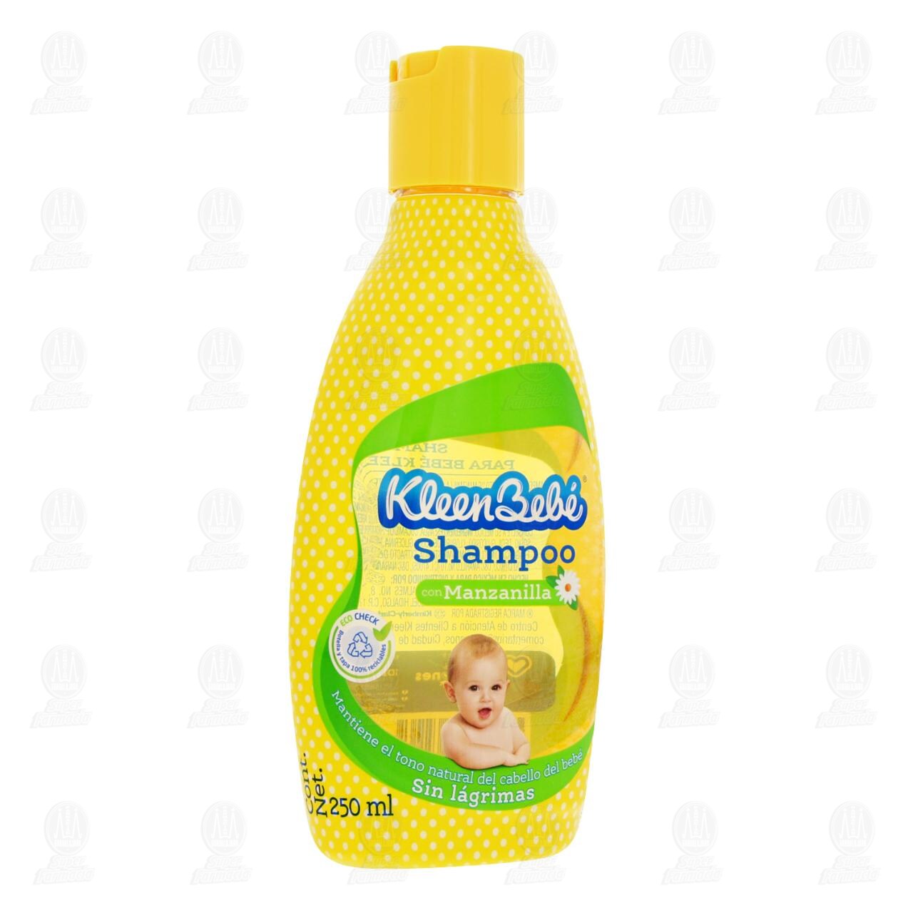 Shampoo para Bebé KleenBebé con Manzanilla, 250 ml.
