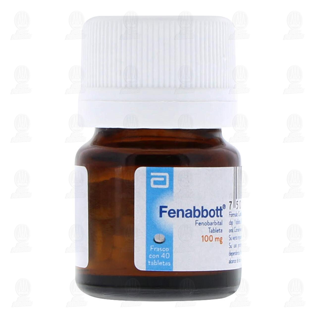 Fenabbott 100 mg, 40 Tabletas. image number 0