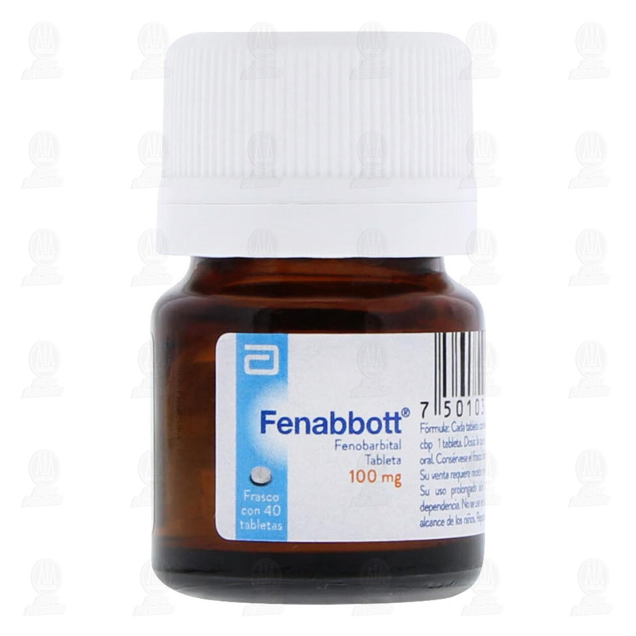 Fenabbott 100 mg, 40 Tabletas. image number 1