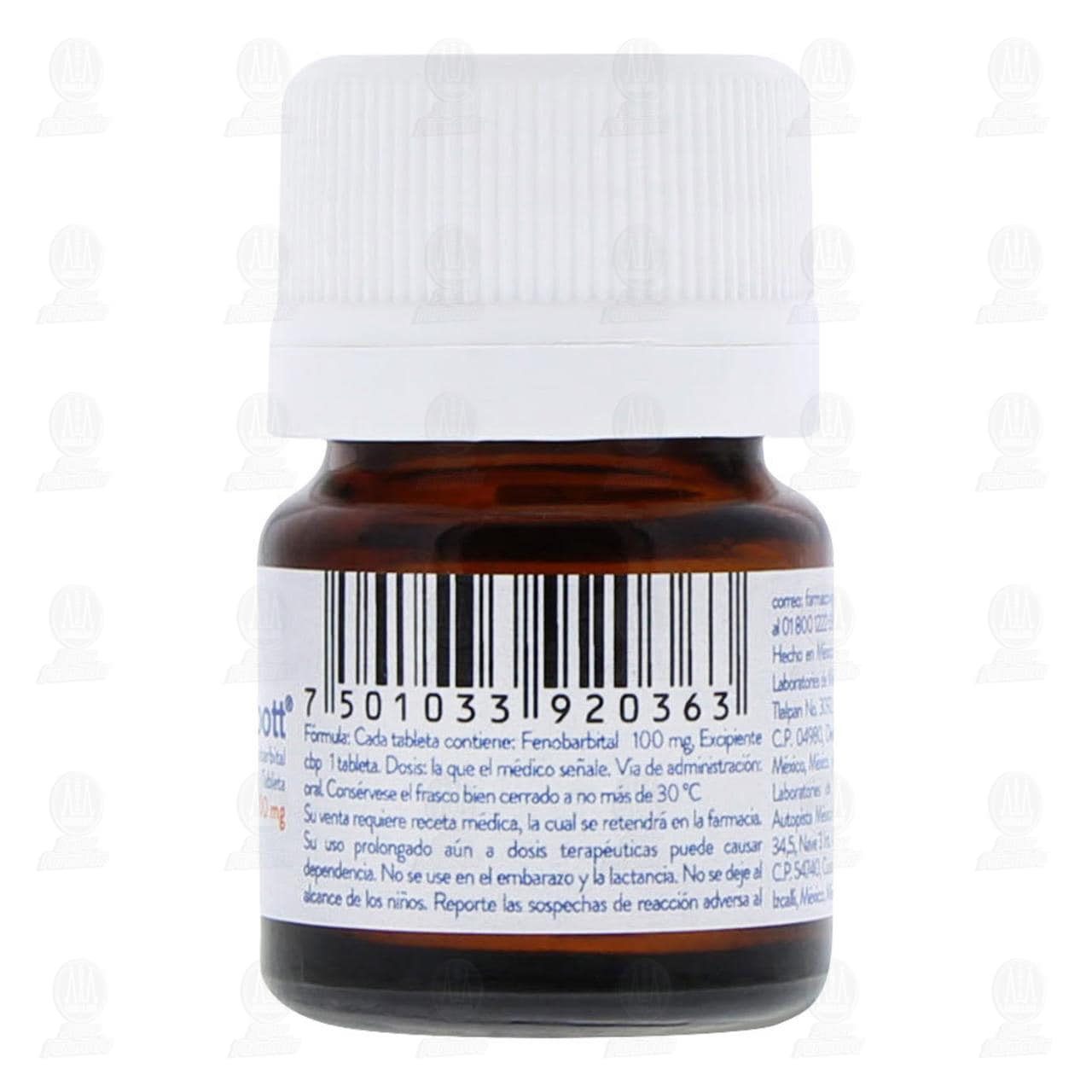 Fenabbott 100 mg, 40 Tabletas. image number 2