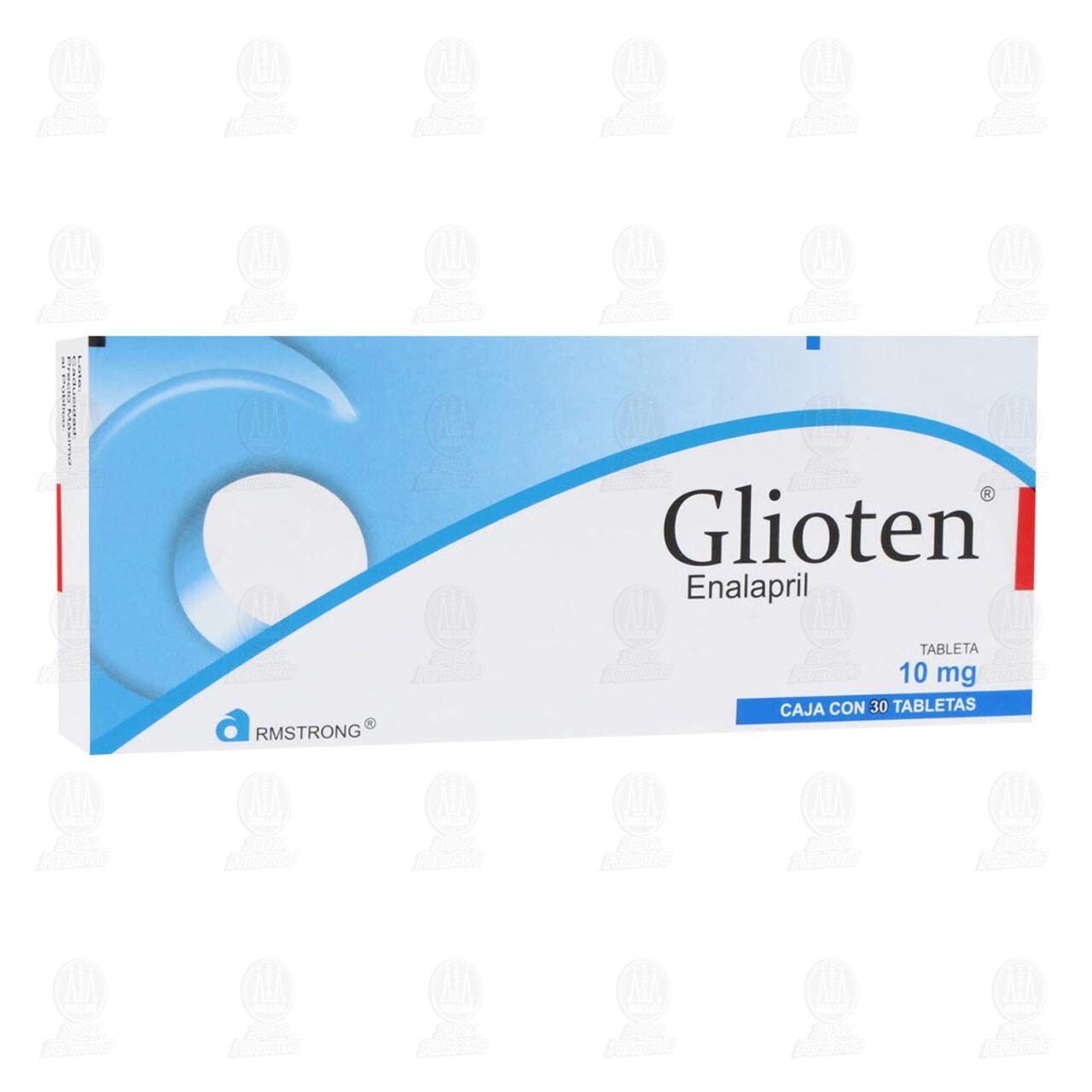 Glioten 10 mg, 30 Tabletas. image number 0