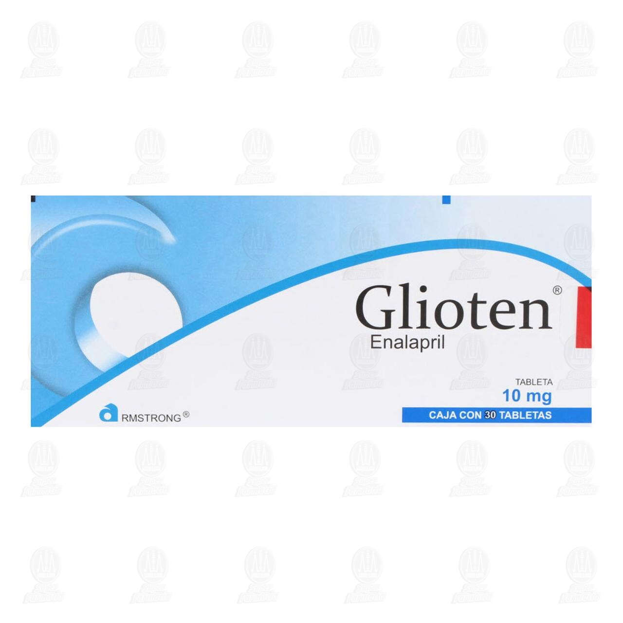 Glioten 10 mg, 30 Tabletas. image number 1