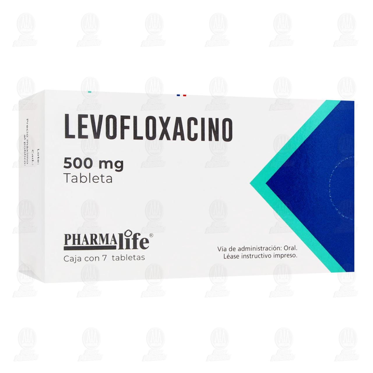 Levofloxacino 500mg 7 Tabletas Pharmalife