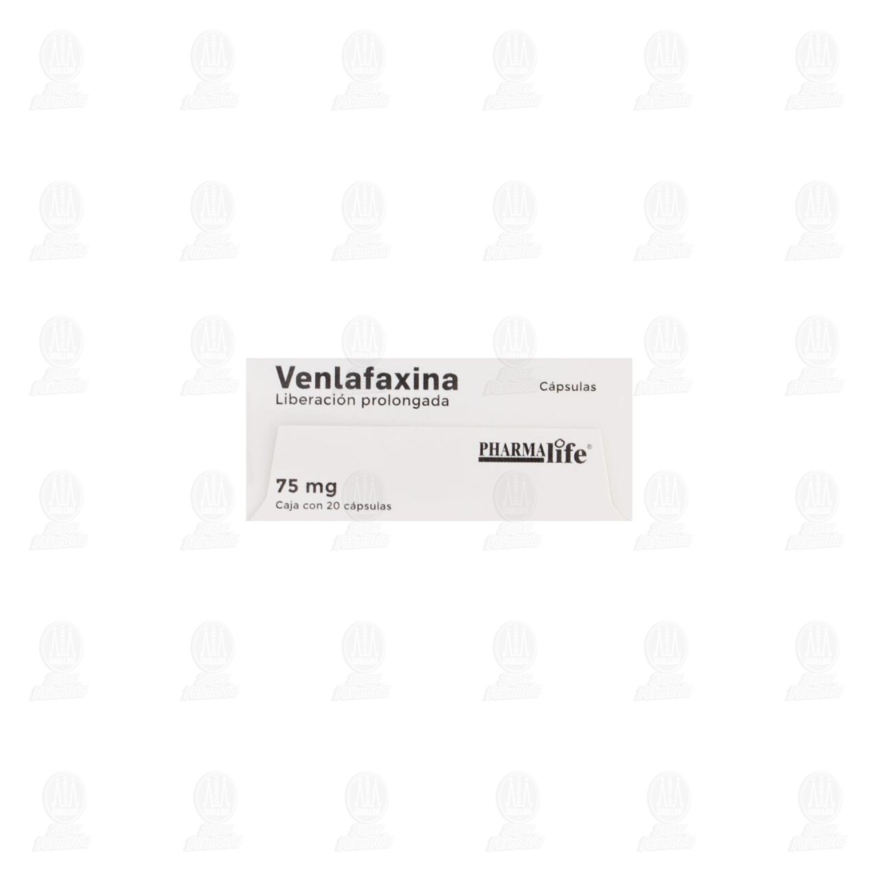 &nbsp;Venlafaxina 75 mg, 20 C&aacute;psulas Pharmalife. image number 3