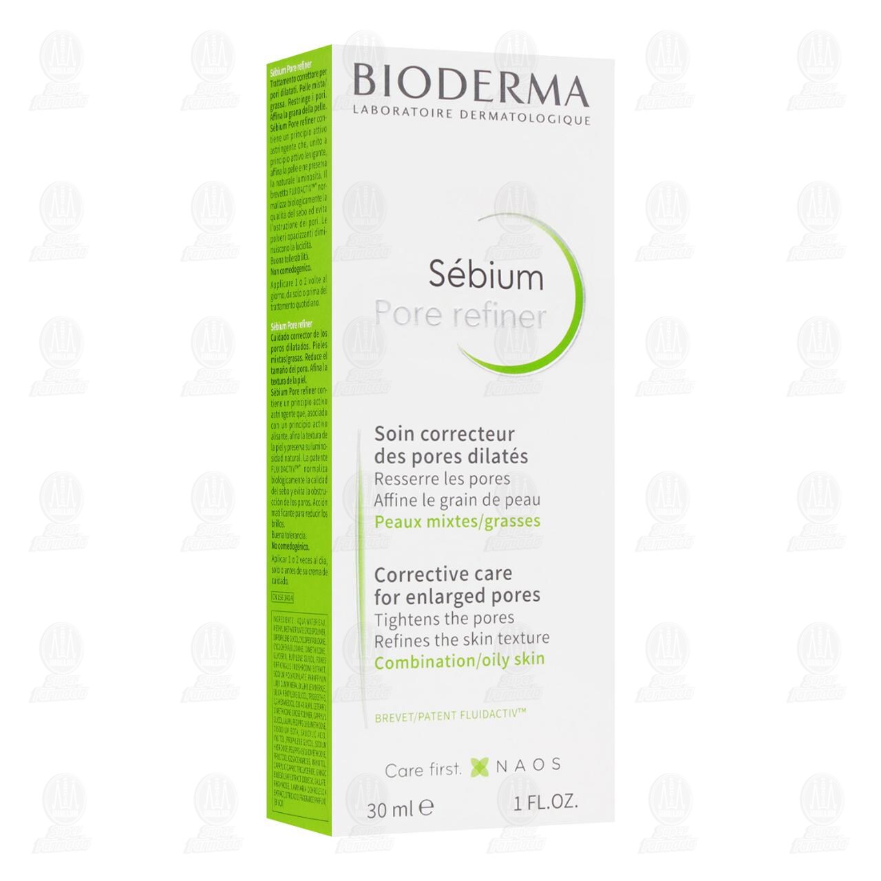 Crema Facial Bioderma Sébium Pore Refiner, 30 ml.