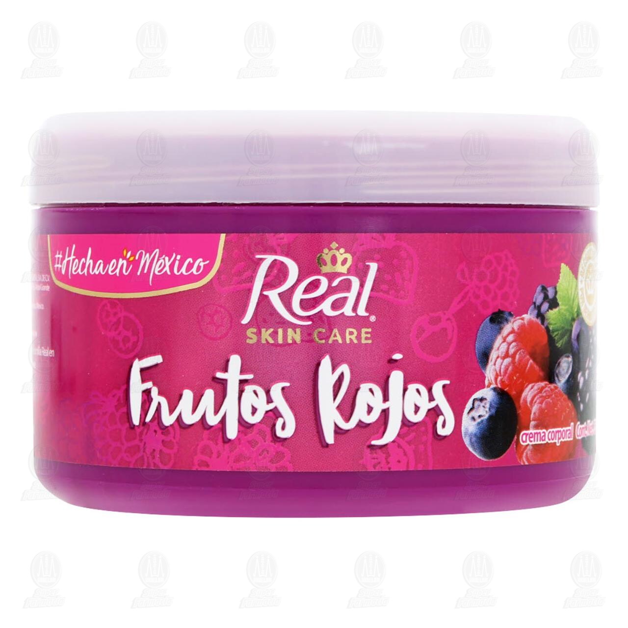 Crema Corporal Real Skin Care Frutos Rojos, 220 gr. image number 1