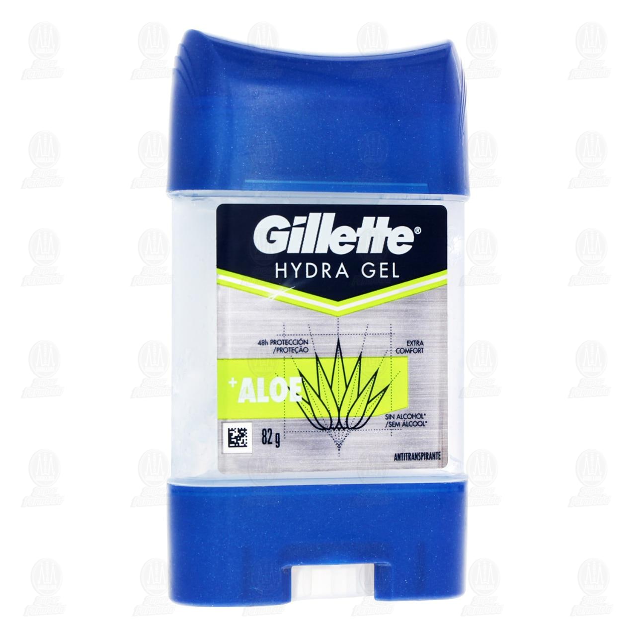 Antitranspirante Gillette Hydra Gel +Aloe, 82 gr.