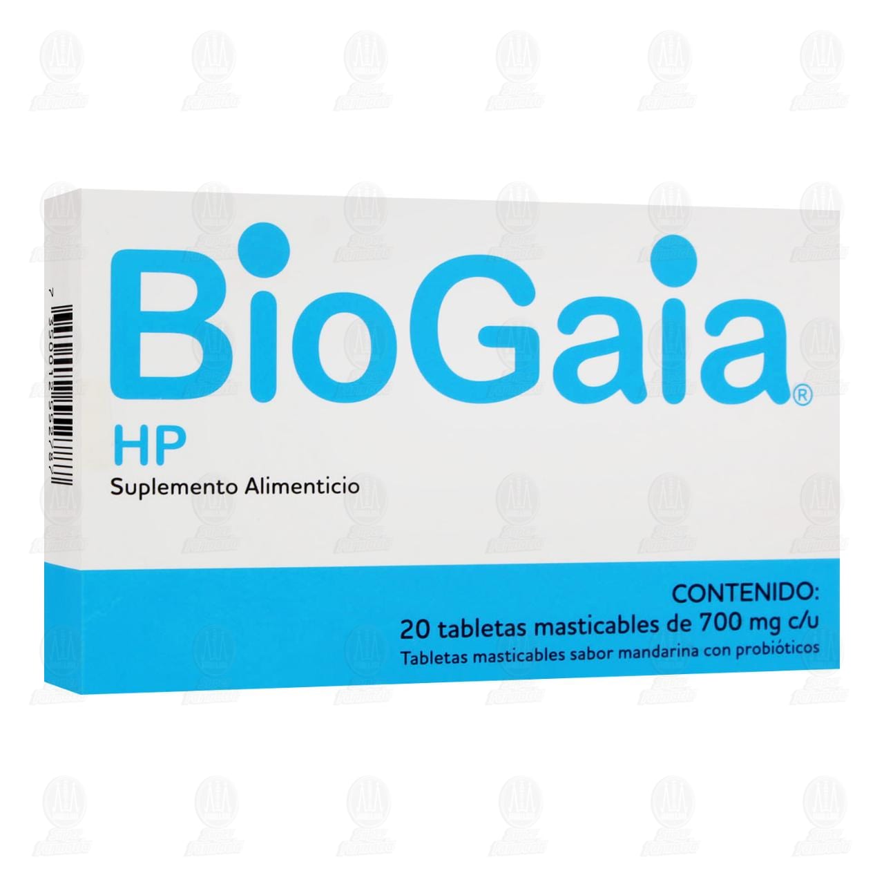 BioGaia HP 700 mg, 20 Tabletas. image number 0