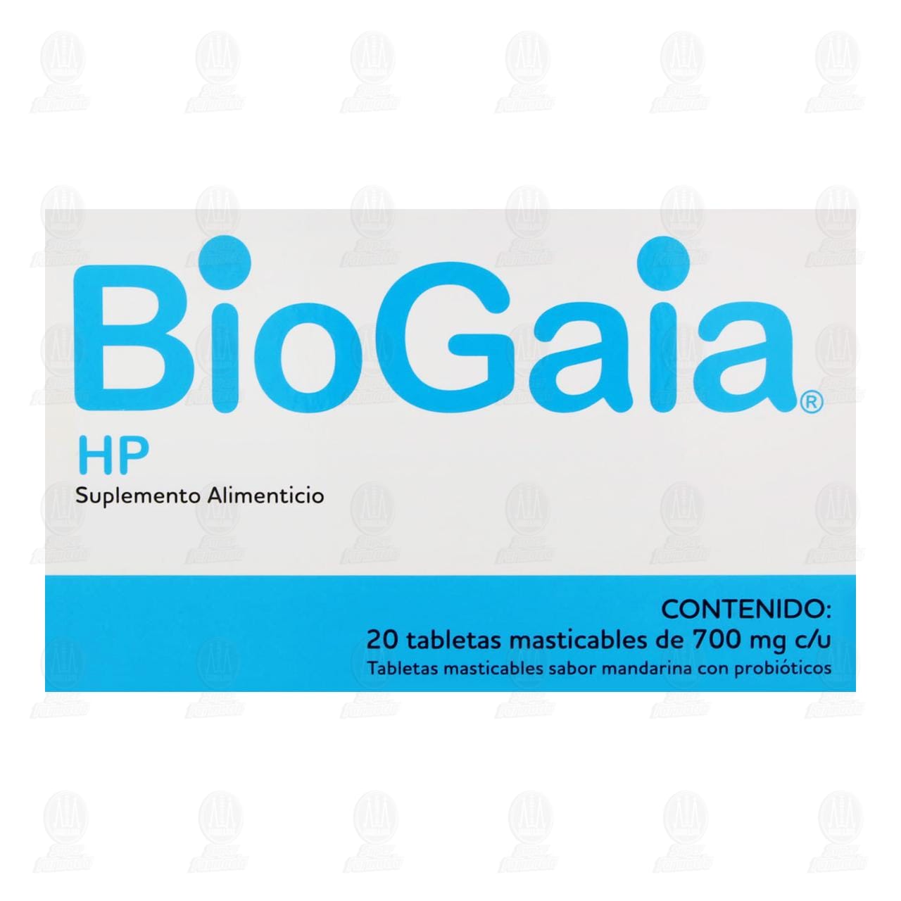 BioGaia HP 700 mg, 20 Tabletas. image number 1
