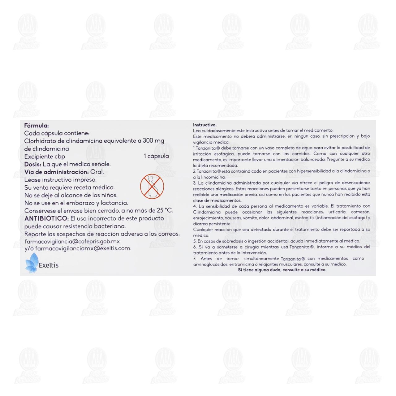 Tanzanita 300 mg, 21 C&aacute;psulas. image number 2