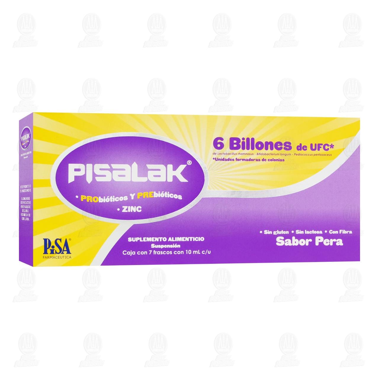 Imagen para Pisalak 7 Frascos con 10ml c/u