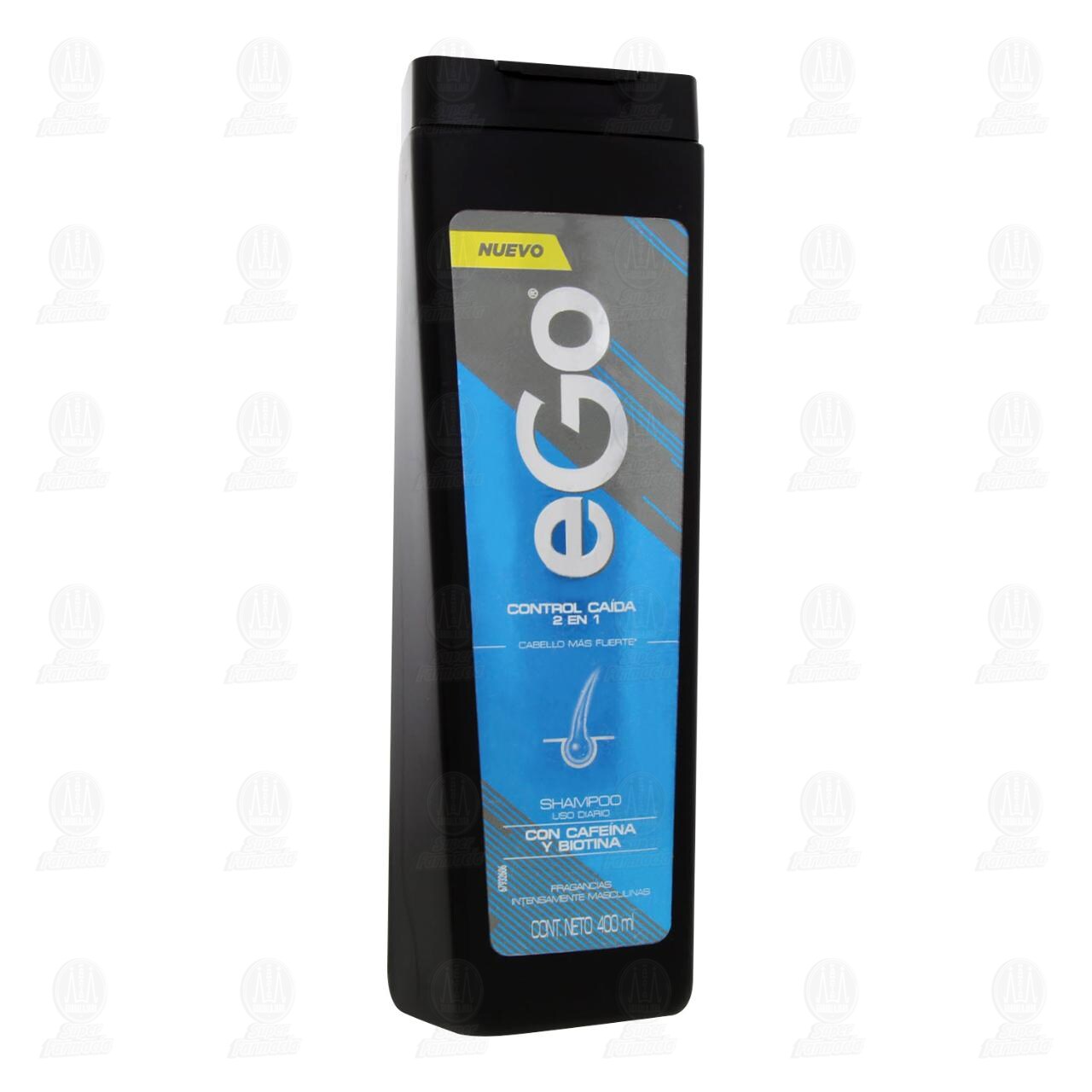Shampoo Ego Control Ca&iacute;da 2 en 1, 400 ml. image number 0