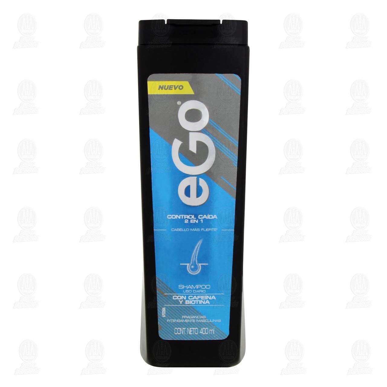 Shampoo Ego Control Ca&iacute;da 2 en 1, 400 ml. image number 1