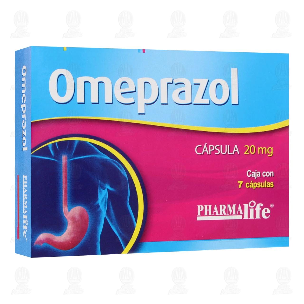 Omeprazol 20 mg, 7 Cápsulas Pharmalife.