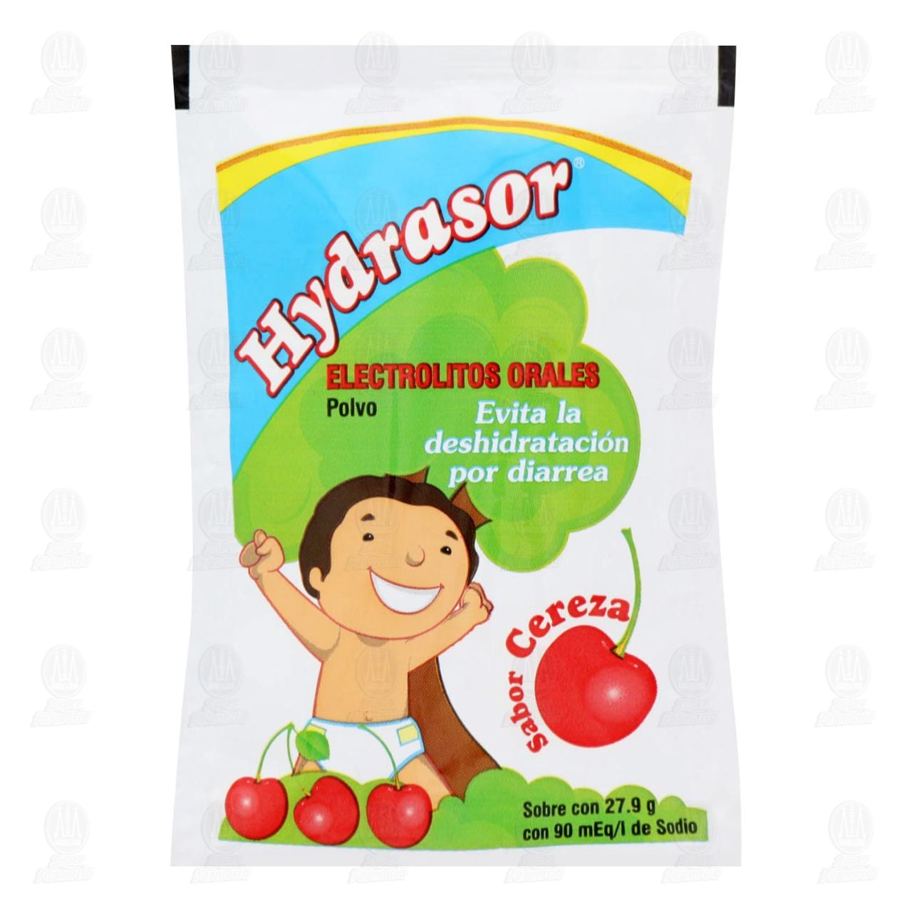 Imagen para Hydrasor Suero oral Sabor Cereza, 27.9 gr.